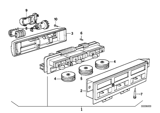 Genuine BMW 64111392178 E31 Control Unit, Automatic Air Cond.,Auc (Inc. 850CSi, 840i & 850Ci) | ML Performance UK UK Car Parts