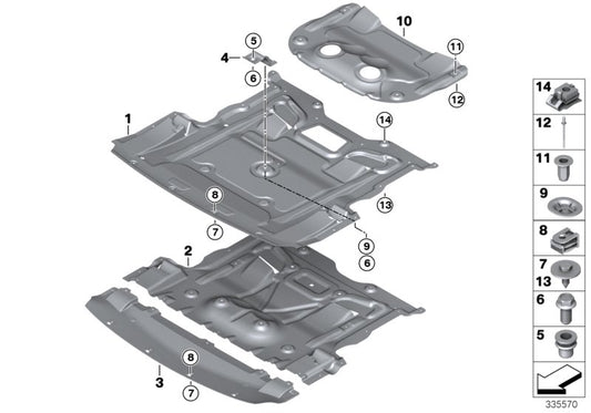 Genuine BMW 07147284584 G14 G15 Combination Allen Bolt M10X35 (Inc. 520d, 840dX & 840iX) | ML Performance UK UK Car Parts