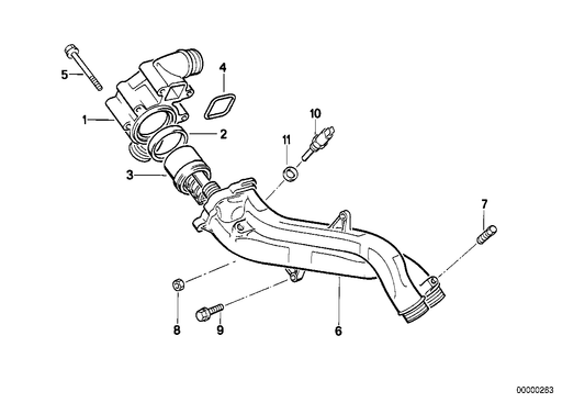 Genuine BMW 11537835558 E39 E52 E34 Thermostat 79CEL (Inc. M5 3.6, Z8 & M5) | ML Performance UK UK Car Parts