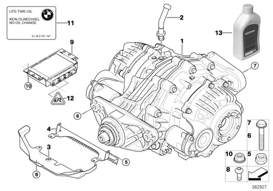 Genuine BMW 33107572697 E71 Protection Plate (Inc. X6 & X5 50iX 4.4) | ML Performance UK UK Car Parts