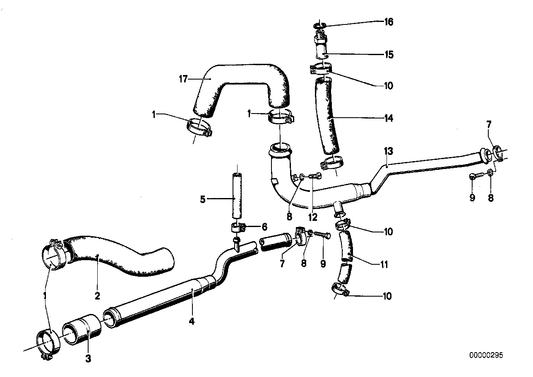 Genuine BMW 11531257371 E12 Hose (Inc. 2002 & 520) | ML Performance UK UK Car Parts