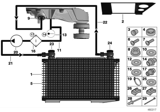 Genuine BMW 33158416754 Hollow Bolt 18X1,5/M14X1,5 (Inc. M235i Racing) | ML Performance UK UK Car Parts