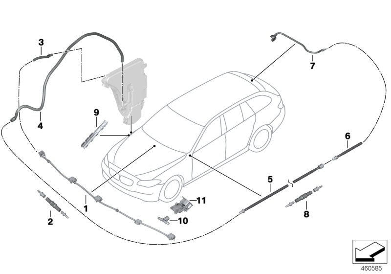 Genuine BMW 61138365349 E71 E70 Dummy Grommet ELB6,4 (Inc. X6 & X5 M) | ML Performance UK UK Car Parts