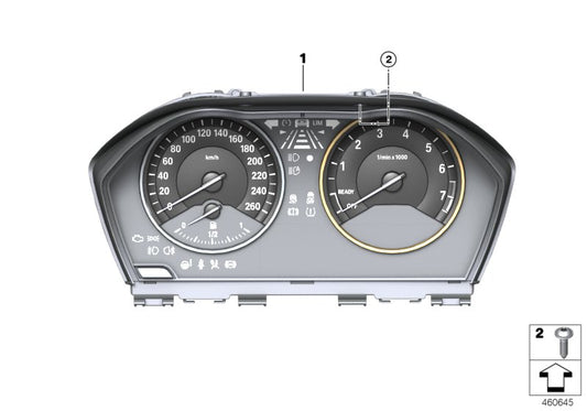 Genuine BMW 62108099603 F83 Instrument Cluster MPH (Inc. M4 CS, M4 GTS & M4) | ML Performance UK UK Car Parts