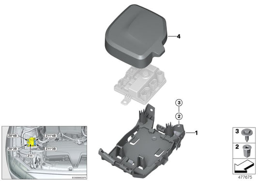 Genuine BMW 12528616569 F21 F20 Cover (Inc. 320i ed, 116i & 120i) | ML Performance UK UK Car Parts