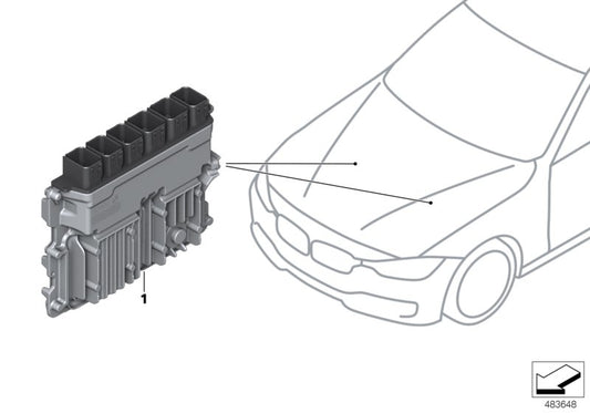 Genuine BMW 12149468879 F93 F92 F91 Basic Cotrol Unit Dme DME 88T0 (Inc. M5 & M8) | ML Performance UK UK Car Parts