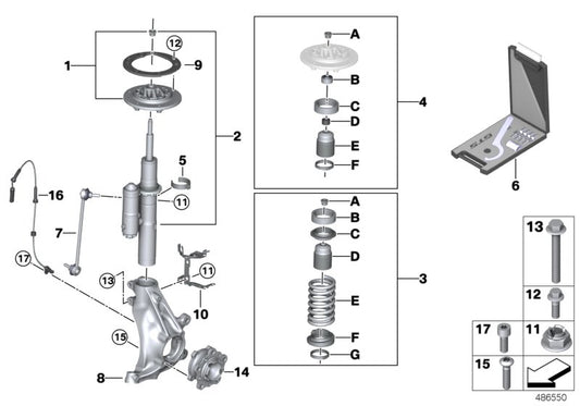 Genuine BMW 31308009872 Right Guide Support GTS (Inc. M4 GTS) | ML Performance UK UK Car Parts