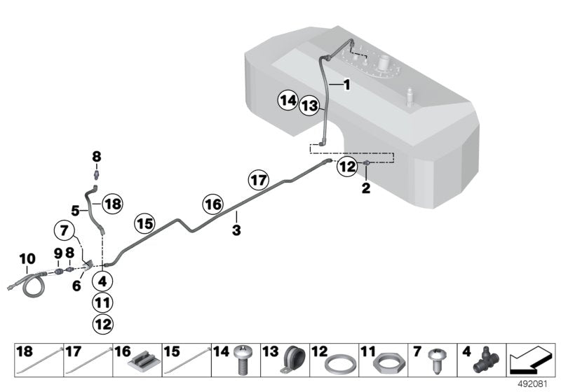 Genuine BMW 16128431388 Quick-Release Coupling FUEL CUT OFF (Inc. M4 GT4) | ML Performance UK UK Car Parts