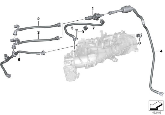 Genuine BMW 13908685649 G29 Suction Jet Pump With Line (Inc. Z4 20i & Z4 30i) | ML Performance UK UK Car Parts