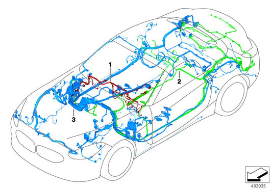 Genuine BMW 61112465507 G29 Main Wiring Harness, Duplicate (Inc. Z4 M40i, Z4 30i & Z4 20i) | ML Performance UK UK Car Parts