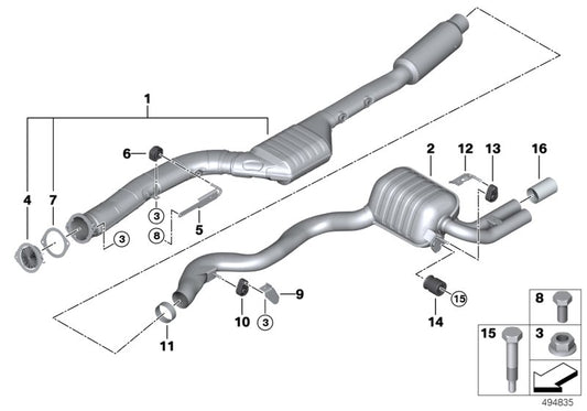 Genuine BMW 18308571813 G11 Mixer (Inc. 730Ld, 330dX & 730d) | ML Performance UK UK Car Parts