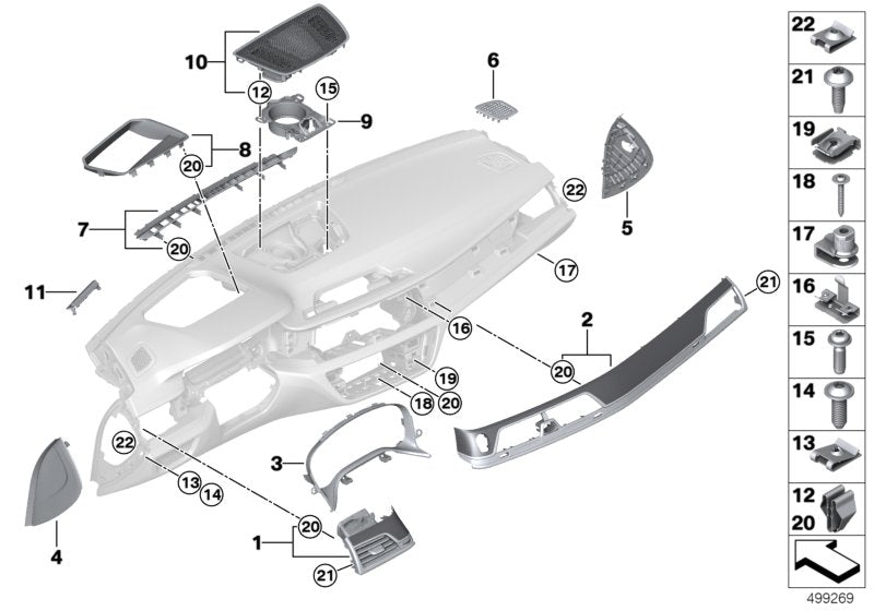Genuine BMW 51459381387 G11 Side Cover, Left SCHWARZ (Inc. 745eX, 730Li & 750LiX 4.4) | ML Performance UK UK Car Parts