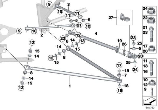 Genuine BMW 33408420372 Adjusting Plate 2,0 mm (Inc. M6 GT3) | ML Performance UK UK Car Parts