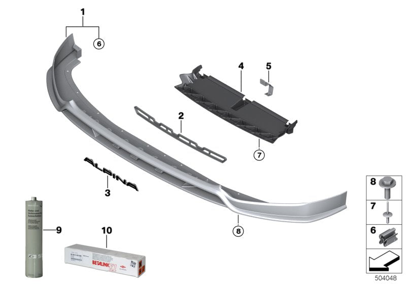 Genuine BMW 51117997336 Label Alpina (Inc. Alpina B7) | ML Performance UK UK Car Parts