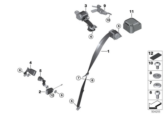 Genuine BMW 52207375550 Holder (Inc. X1) | ML Performance UK UK Car Parts