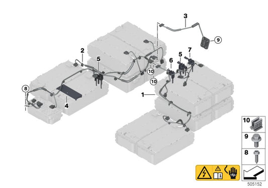 Genuine BMW 61278697680 G05 Cable Guide (Inc. X5 45eX) | ML Performance UK UK Car Parts