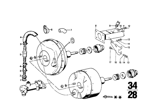 Genuine BMW 34331115926 E21 E46 E12 Vacuum Hose 12X19 (Inc. 525e, 730i & 325e)