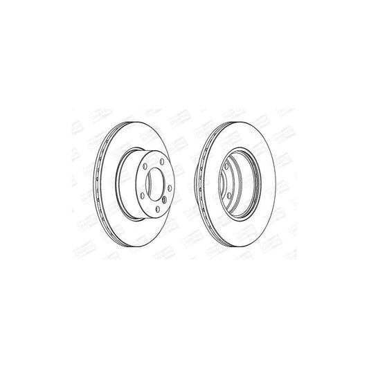 Champion 562035CH Brake Disc For BMW 5 Series