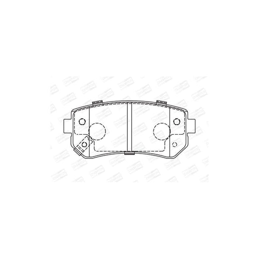 Champion 572590CH Brake Pad Set