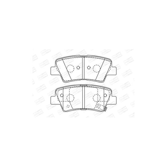 Champion 572629CH Brake Pad Set