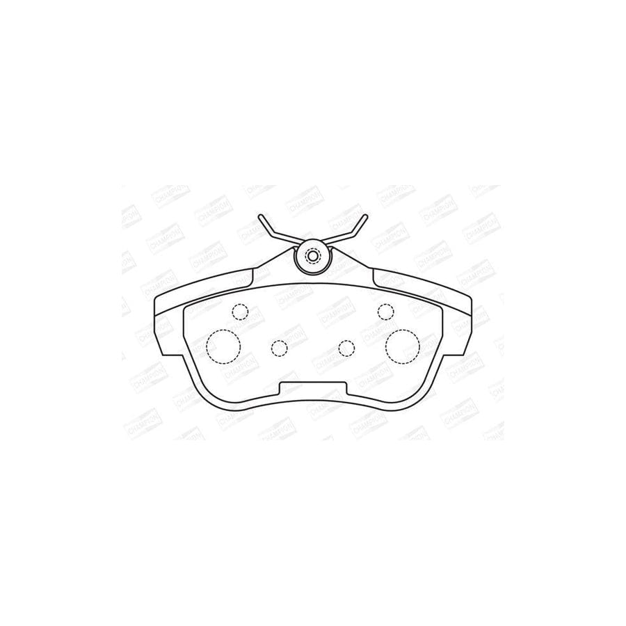 Champion 573281CH Brake Pad Set