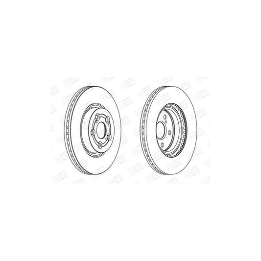 Champion 562439CH Brake Disc For Toyota Avensis