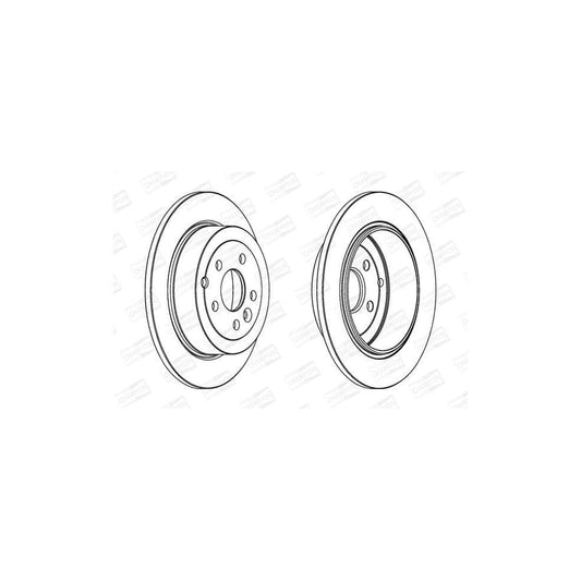Champion 562765CH Brake Disc For Land Rover Freelander