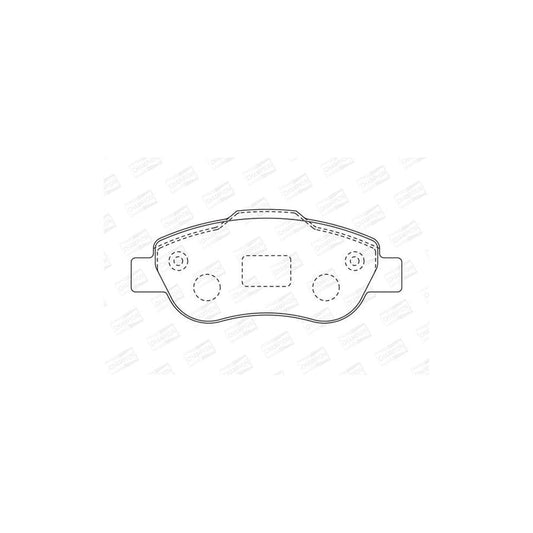 Champion 573168CH Brake Pad Set For Fiat Panda Ii Hatchback (169)