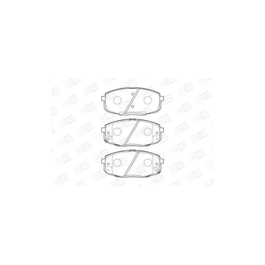 Champion 572577CH Brake Pad Set For Hyundai I30