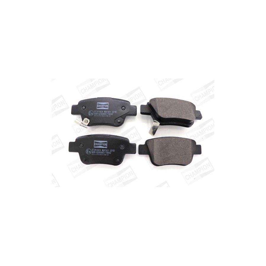 Champion 572516CH Brake Pad Set