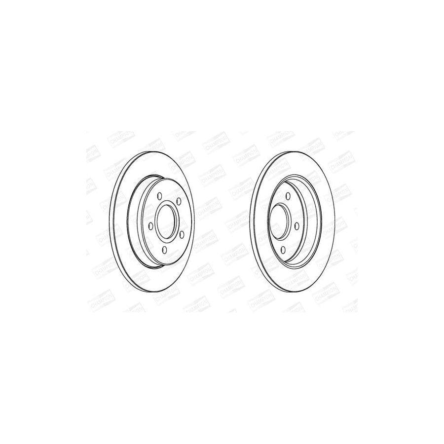 Champion 562361CH Brake Disc