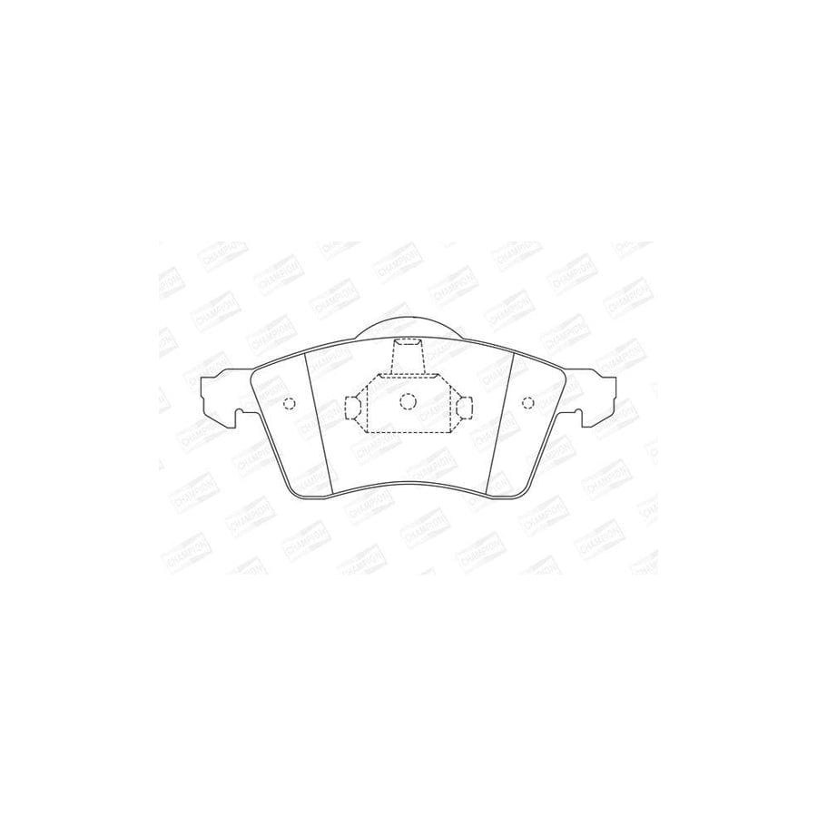 Champion 571934CH Brake Pad Set For VW Transporter