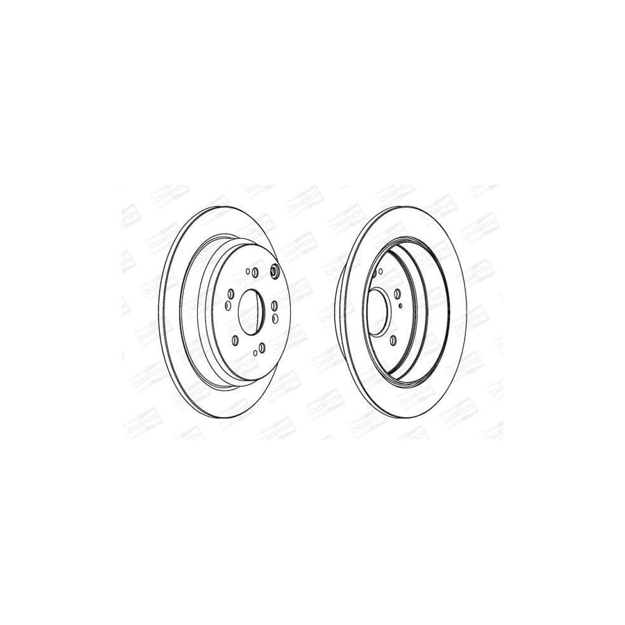 Champion 562884CH Brake Disc For Honda Cr-V