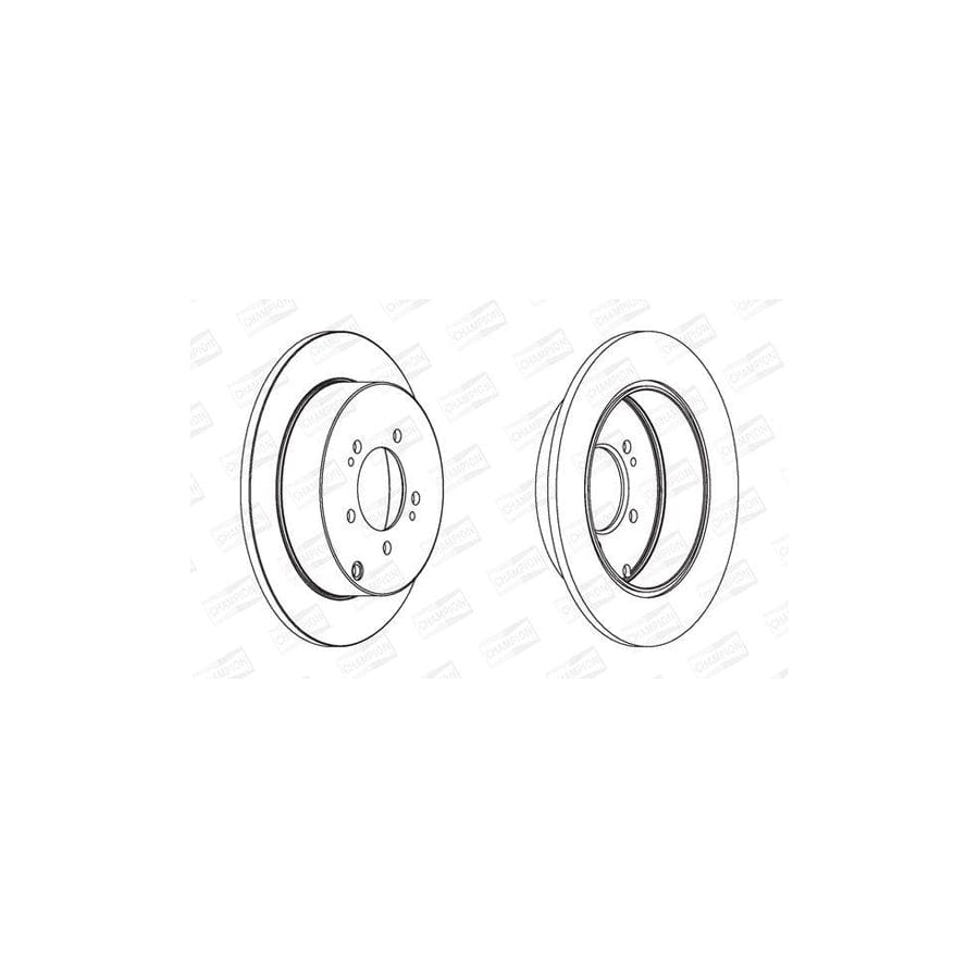 Champion 562527CH Brake Disc