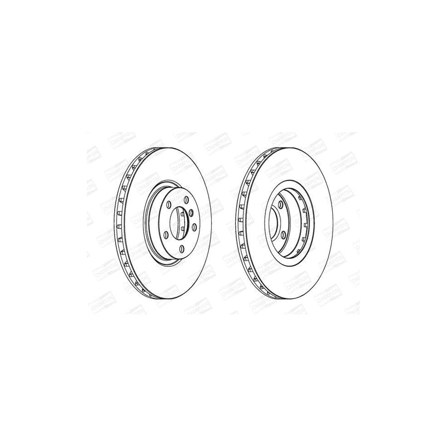 Champion 562520Ch-1 Brake Disc