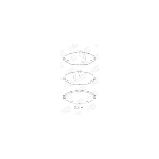 Champion 573692CH Brake Pad Set