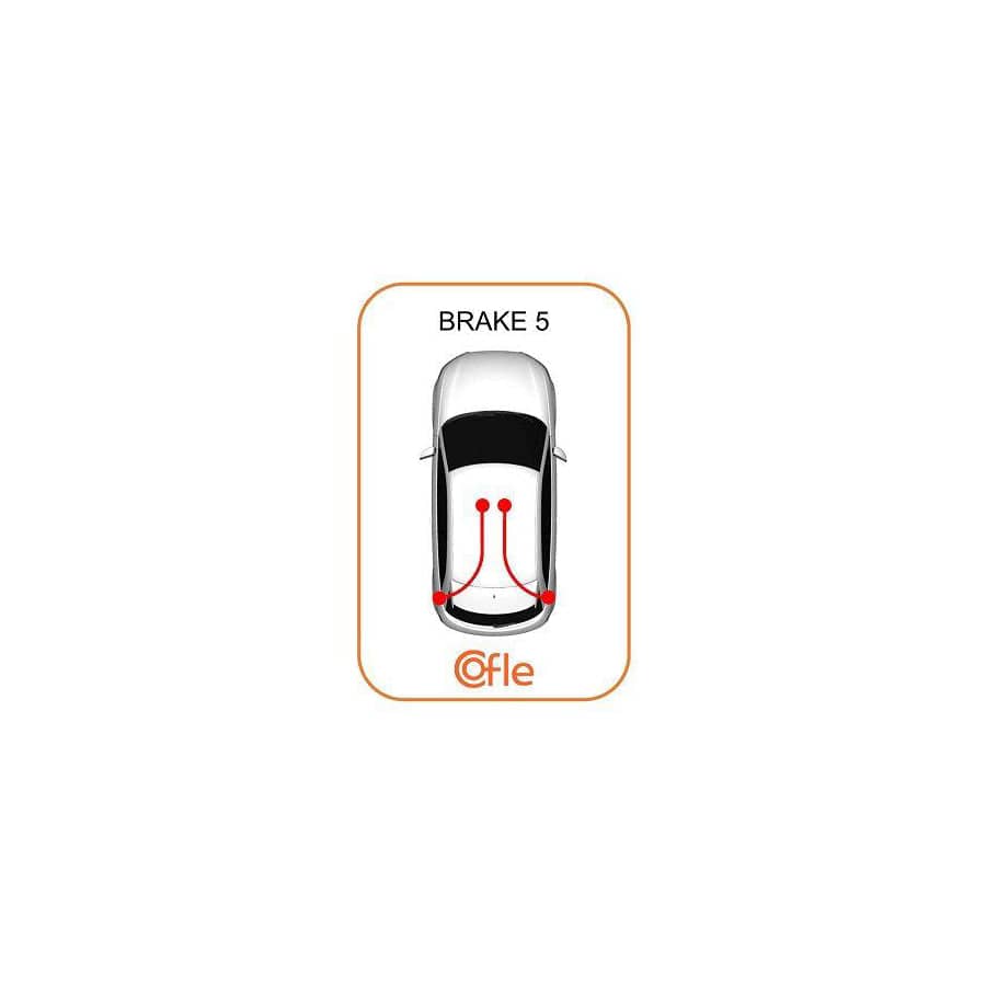 Cofle 92.17.4223 Hand Brake Cable For Honda Hr-V I (Gh)