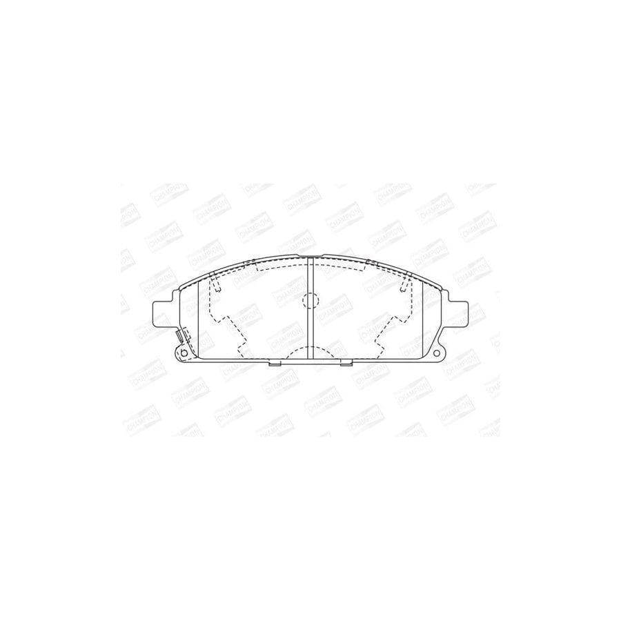 Champion 572466CH Brake Pad Set