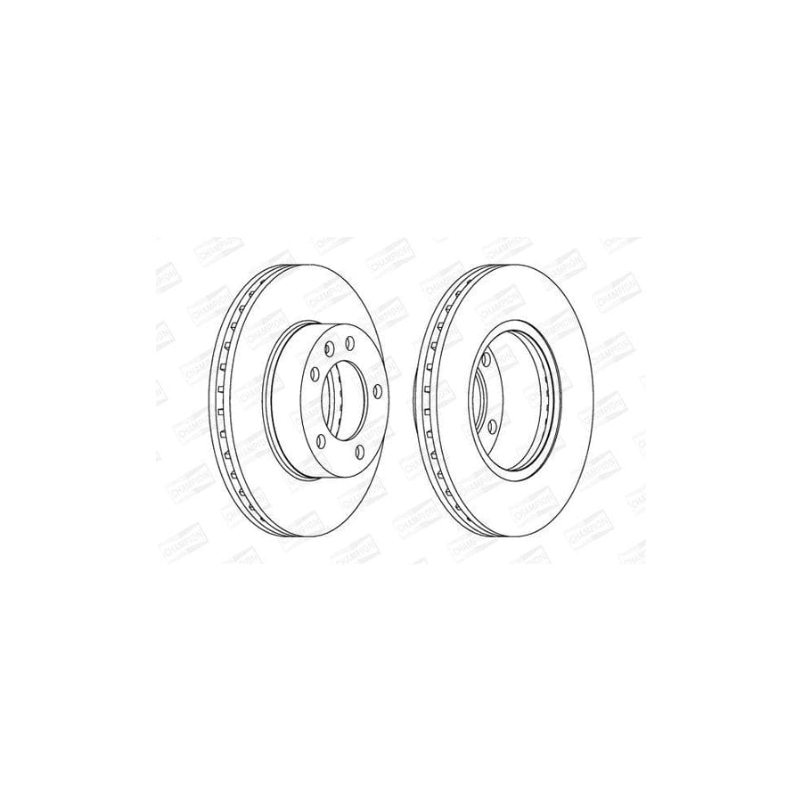 Champion 562190Ch-1 Brake Disc