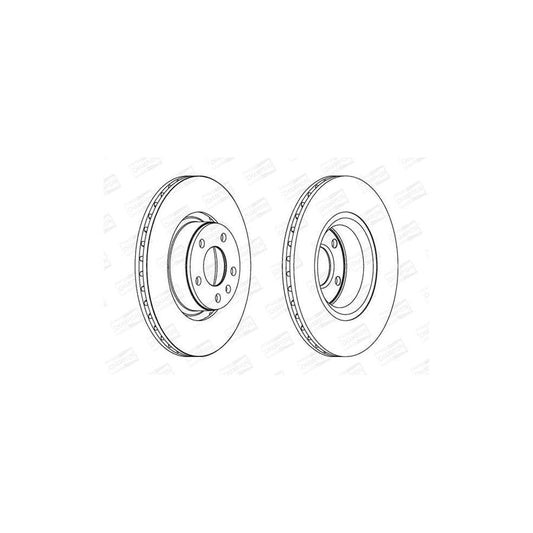 Champion 562271CH Brake Disc For Audi A6