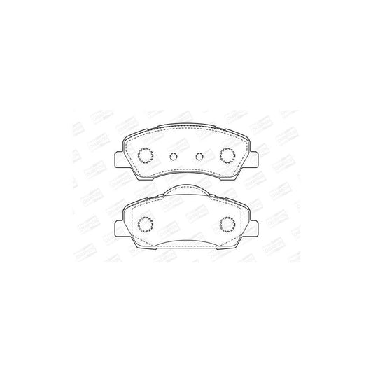 Champion 573461CH Brake Pad Set