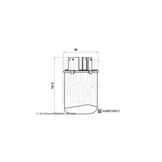 Blue Print ADBP230017 Fuel Filter