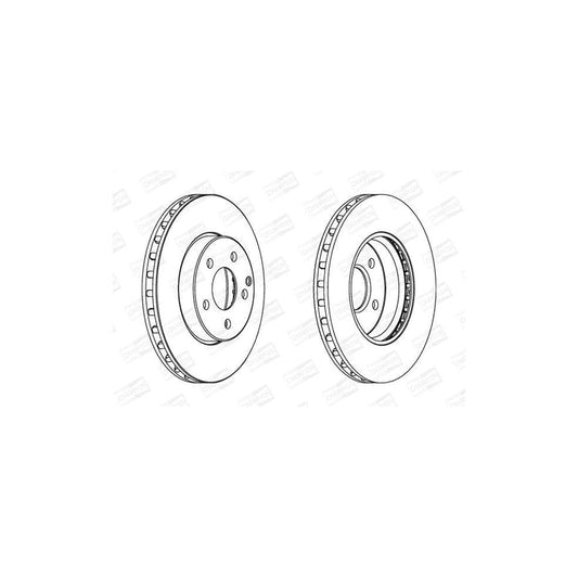 Champion 562212CH Brake Disc Suitable For Mercedes-Benz E-Class