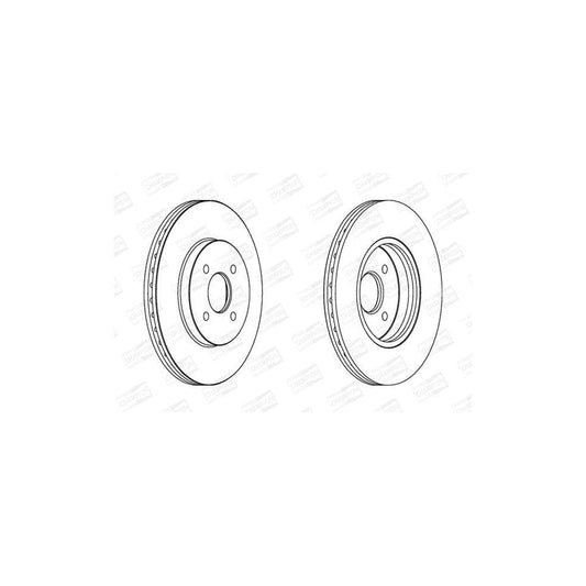 Champion 562206CH Brake Disc For Ford Focus