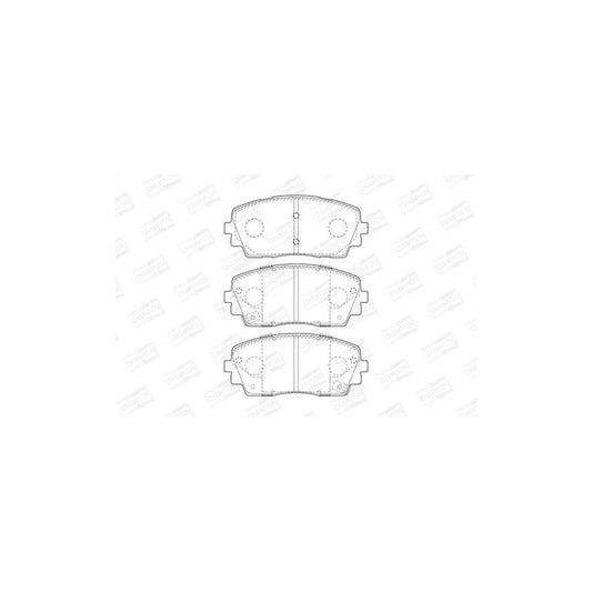 Champion 573420CH Brake Pad Set For Kia Picanto Ii (Ta)