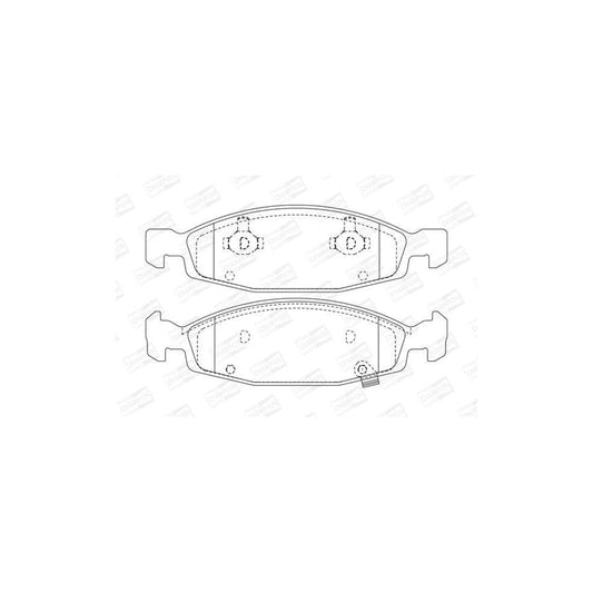 Champion 573077CH Brake Pad Set