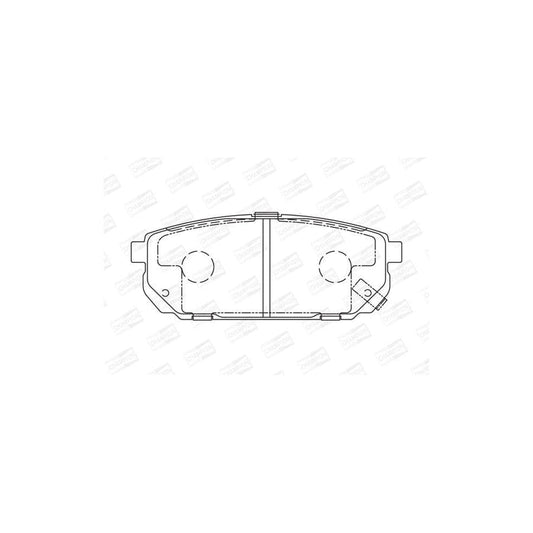 Champion 572549CH Brake Pad Set