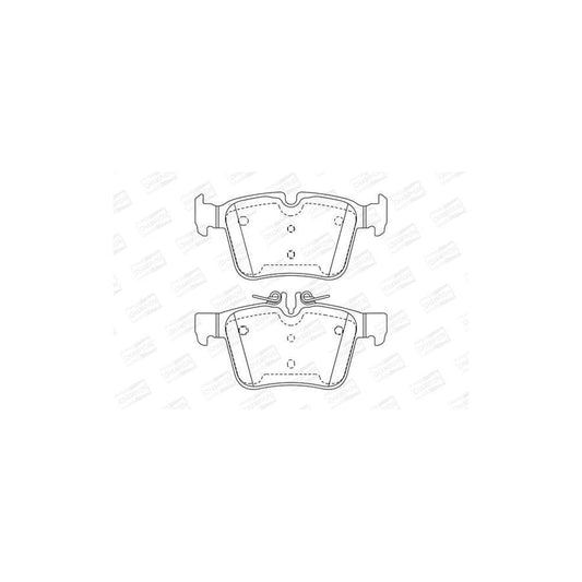 Champion 573609CH Brake Pad Set Suitable For Mercedes-Benz C-Class