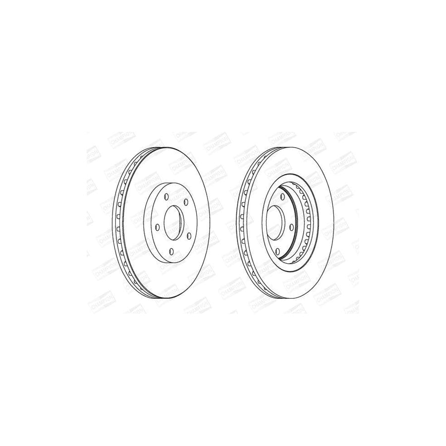 Champion 562578CH Brake Disc