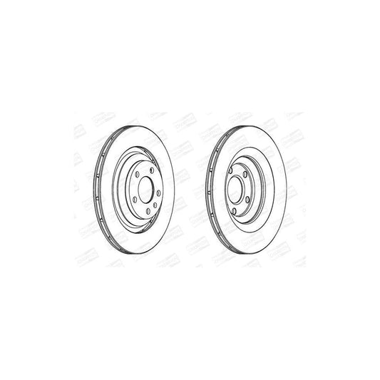 Champion 562512CH Brake Disc For Audi A6